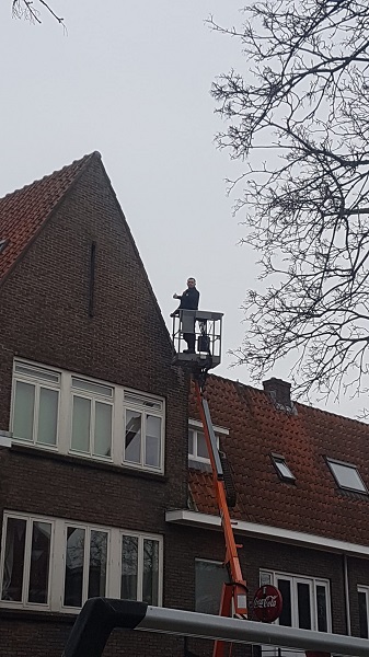  stormschade dak Opmeer